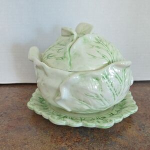 Vintage 70s Holland Mold Judy Cabbage Ceramic Bowl